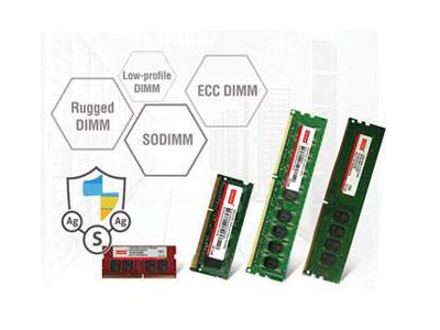 Anewtech-systems embedded flash-storage dram-module innodisk  unbuffered DIMM, registered DIMM, and Rugged DIMM