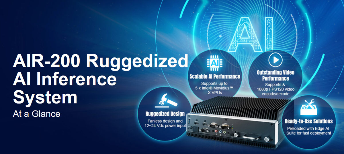Anewtech AI-inference-system AD-AIR-200 Advantech embedded-system