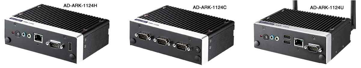 Anewtech Embedded box PC Advantech Embedded Computer Edge AI Inference System AD-ARK-1124