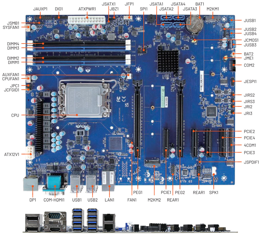 Anewtech-Systems-Industrial-Motherboard-A-EAX-R680FP-Avalue-ATX-Motherboard