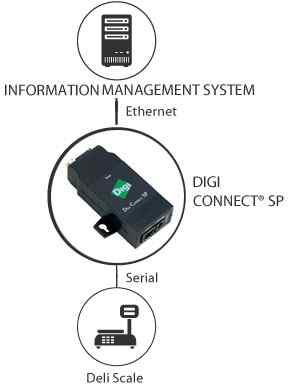 Anewtech Digi-Connect-SP Digi International Digi Connect SP DC-SP-01-S Serial Server