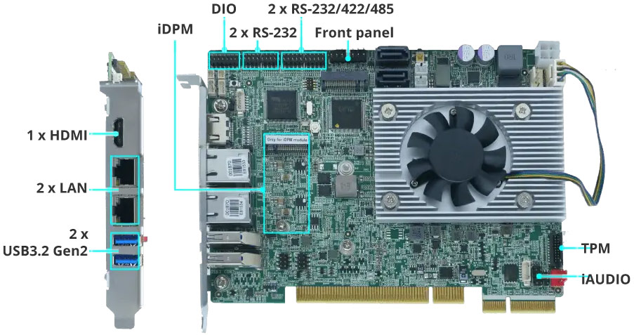 Anewtech-Systems-Single-Board-Computer-I-PICOe-EHL-pcie-card-iei