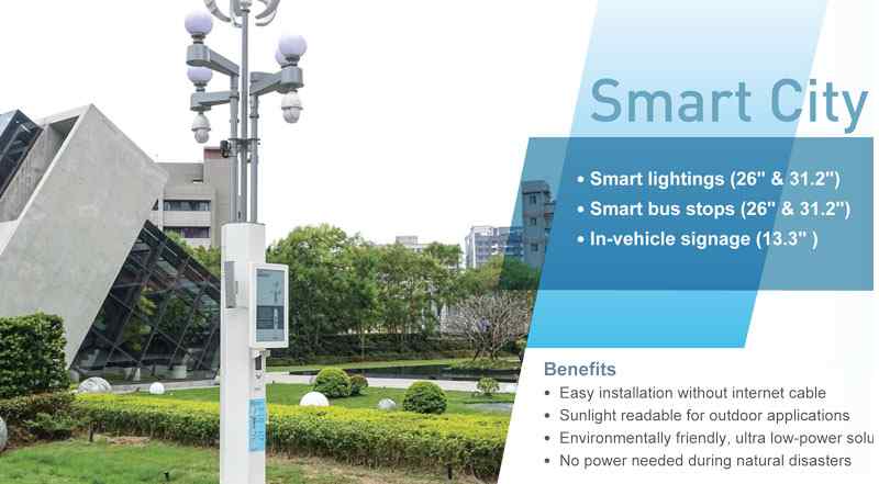 Anewtech-wireless-epaper-display-smart-city