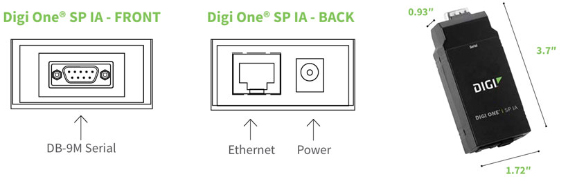 newtech-Systems-Serial-Server-Device-Server-Digi-One-SP-IA-Digi-International
