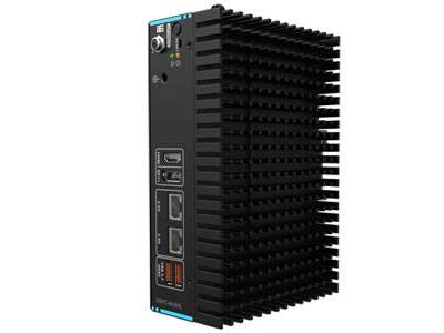 Anewtech Systems Embedded PC IEI Fanless DIN-Rail Embedded System AI-Inference-System-I-DRPC-W-EHL