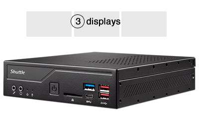 Anewtech Systems Embedded PC AI Inference System Shuttle Digital Signage Player SH-DH470