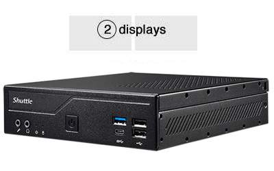 Anewtech Systems Embedded PC AI Inference System Shuttle Digital Signage Player SH-DH610S