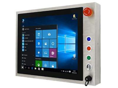Anewtech Systems Industrial Touch Panel PC Winmate Stainless Computer WM-R15IE3S-SPC3-B
