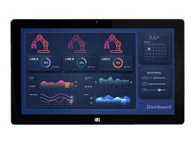 Anewtech Systems Industrial Fanless Panel PC IEI Industrial Touch computer I-AFL3-W19C-ULT5