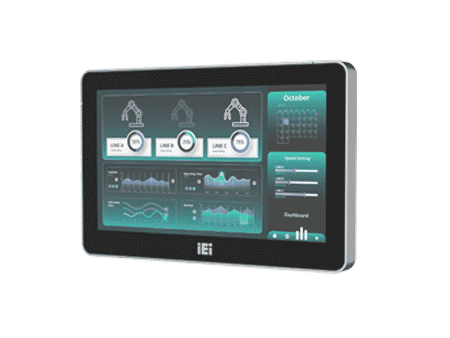 Anewtech Systems Industrial Fanless Panel PC IEI Industrial Touch computer I-AFL4-W07-EHL