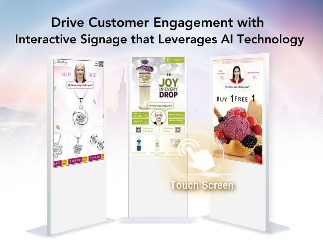 Anewtech-Systems-Interactive-signage-ai-signage-touchscreen-signage-singapore