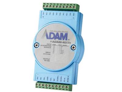 Anewtech Systems Advantech Modbus RS-485 Remote I/O Module AD-ADAM-4017+