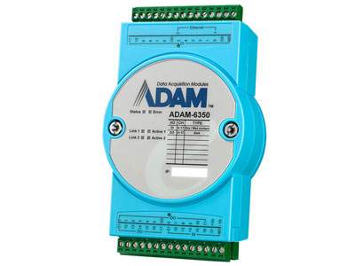 Anewtech Systems Advantech Modbus/OPC UA Ethernet Remote I/O Module  AD-ADAM-6350