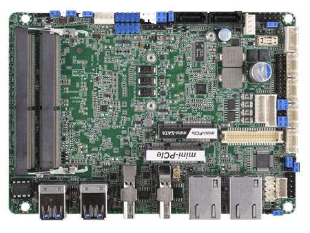 Anewtech-Systems Single-Board-Computer AS-SBC-330 AsRock Industrial 3.5" Embedded Board