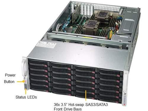 Anewtech Systems Supermicro Servers Supermicro Singapore   SuperStorage 6049P-E1CR36L Industrial Storage Server Supermicro SSG-6049P-E1CR36L
