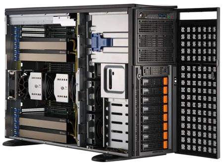 Anewtech Systems GPU Server Supermicro Singapore  SuperServer SYS-741GE-TNRT Supermicro SYS-741GE-TNRT