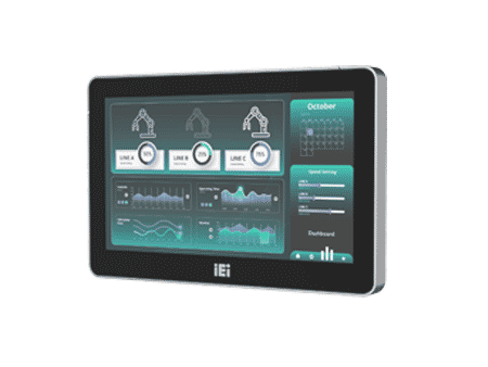 Anewtech Systems Industrial Fanless Panel PC IEI Industrial Touch computer I-AFL4-W07-EHL