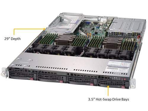 Anewtech Systems Supermicro Singapore Supermicro Servers Rackmount-Server SuperServer 6019U-TRT Supermicro SYS-6019U-TRT