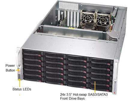 Anewtech Systems Supermicro Servers Supermicro Singapore  SuperServer SSG-640P-E1CR24L Industrial Storage Server Supermicro Computer SSG-640P-E1CR24L