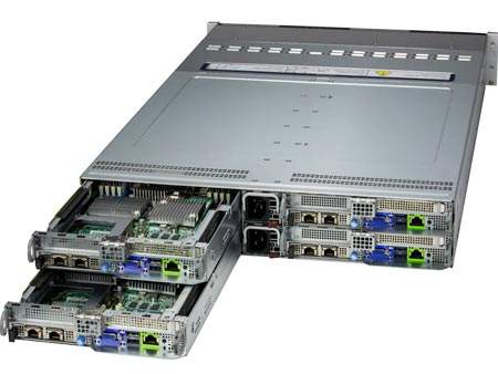 Anewtech Systems Supermicro Servers Supermicro Singapore SuperServer SYS-221BT-HNC9R Industrial Twin Server Supermicro Computer 4 Hot-plug System Nodes in 2U SYS-221BT-HNC9R