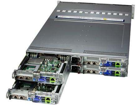 Anewtech Systems Supermicro Servers Supermicro Singapore SuperServer SYS-621BT-HNC8R Industrial Twin Server Supermicro Computer 4 Hot-plug System Nodes in 2U SYS-621BT-HNC8R